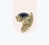 Diamond Cluster Statement Ring
